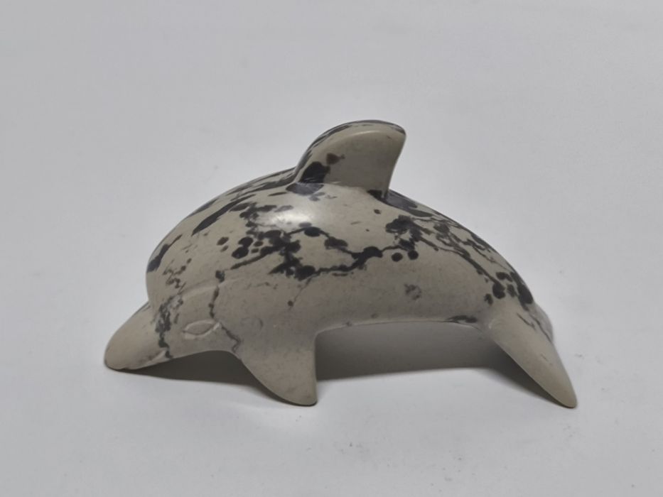 Escultura de animais em pedra-sabão (9-15cm)