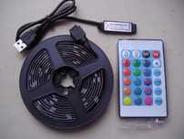 Светодиодная лента LED 5050 RGB 2 метра (питание от USB 5v) для ТВ