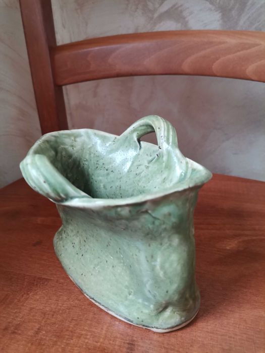 Ozdoba ceramiczna - torebka