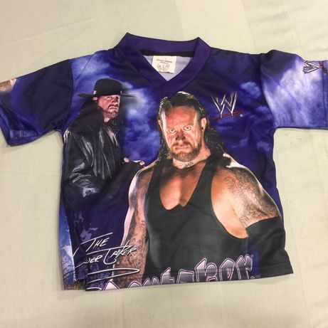 T'shirts WWE Wrestling Undertaker adulto e criança