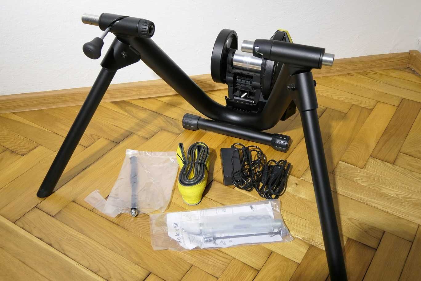 Trenażer zestaw CycleOps Magnus Saris kompletny zestaw do Rouvy Zwift