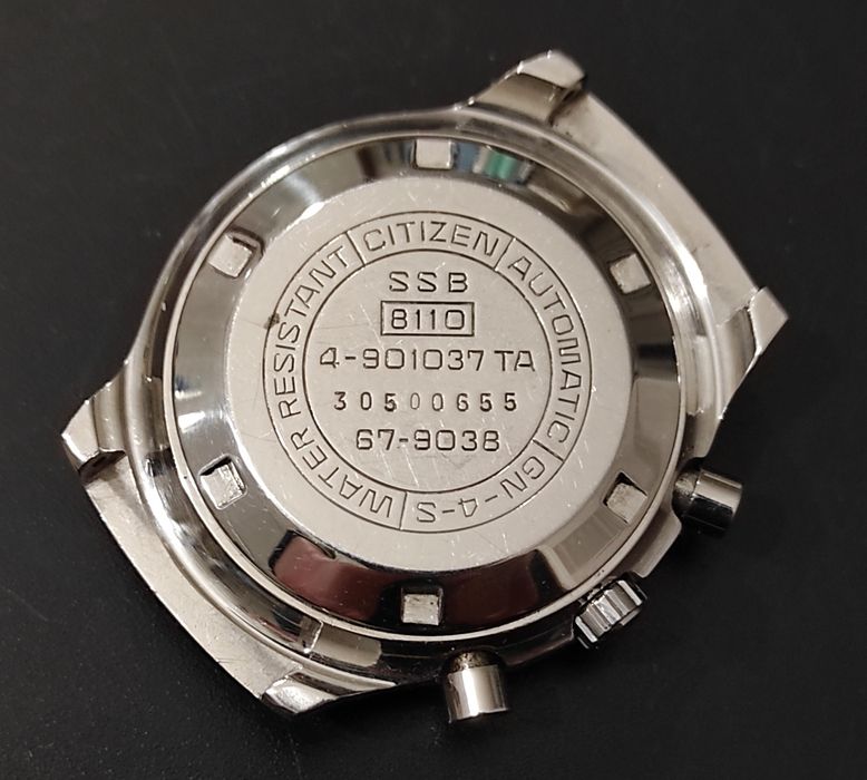 2 Cronógrafos Citizen automáticos completos para revisão,