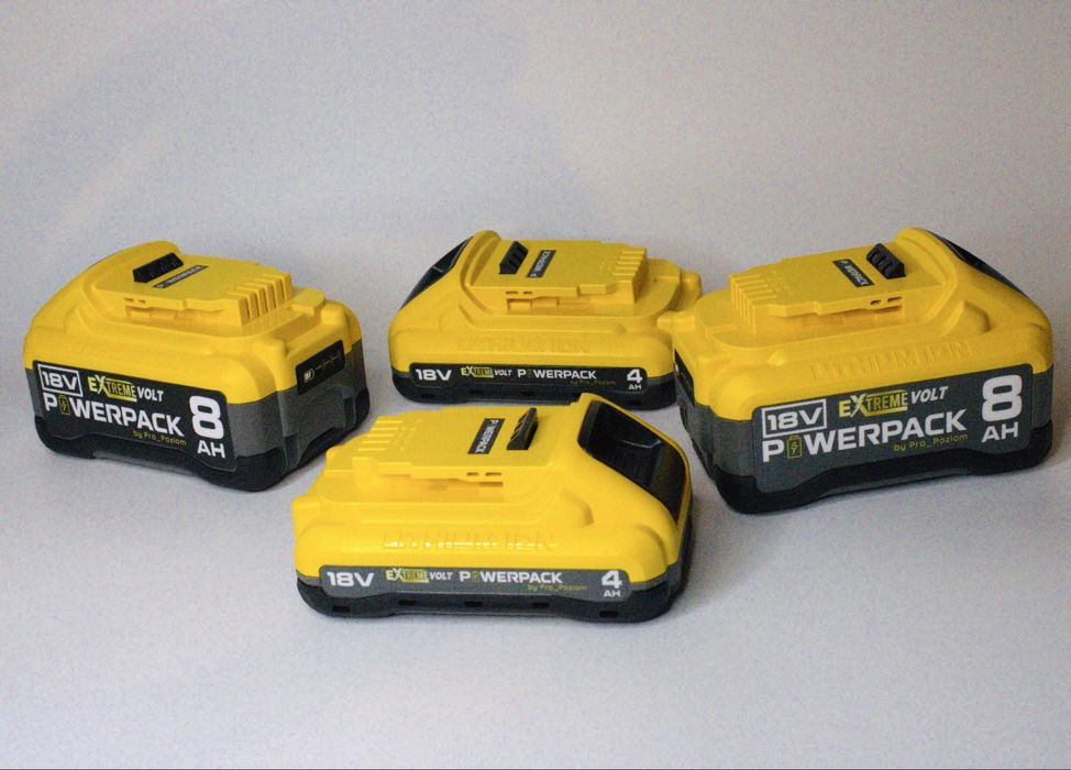 Акумулятор Dewalt PowerPack XR 18v/20v Tabless 4Ah (4000mah) eXtreme