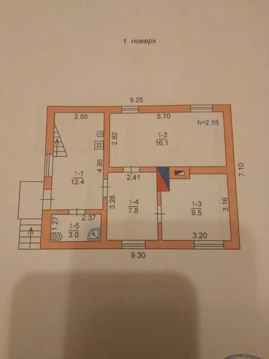 (13) Продам 2-поверховий будинок, 123 м².