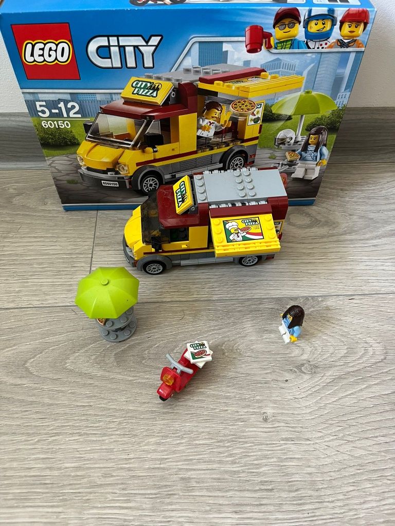 lego 60150 city foodtruck z pizzą