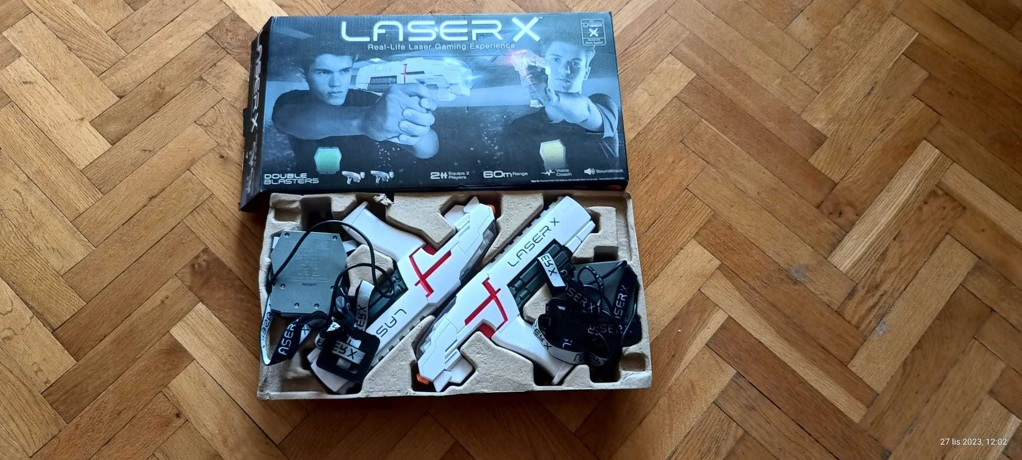 Laser X 2 blastery pistolety na podczerwień