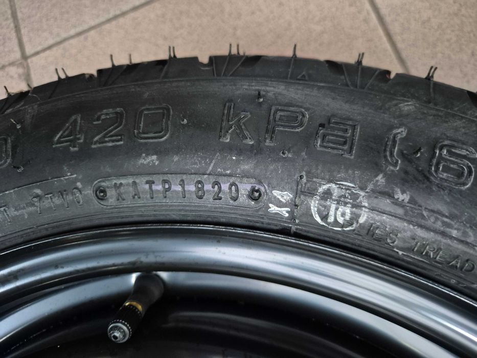 KOŁO r17 (((KD17/24)008 TOYOTA LEXUS zapasowe 155/70r17 5x114,3 4Tx17