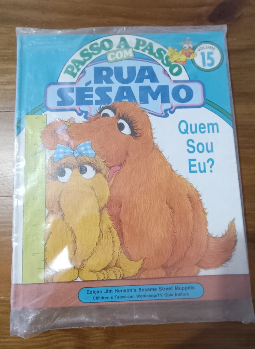 Livros coleção Rua Sésamo