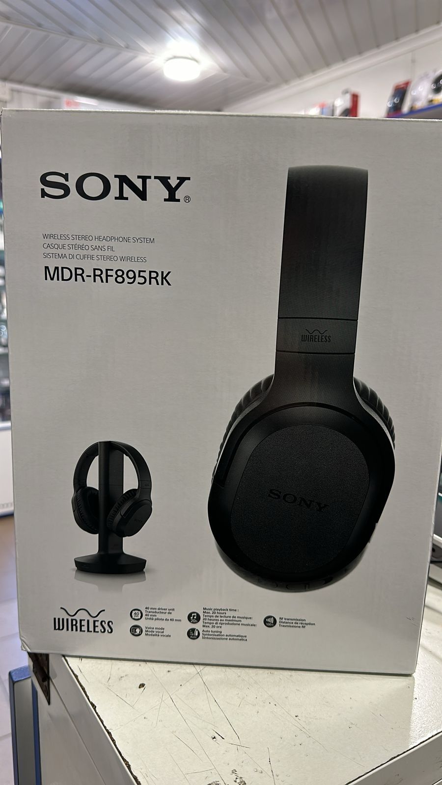 Навушники без мікрофону Sony MDR-RF895RK