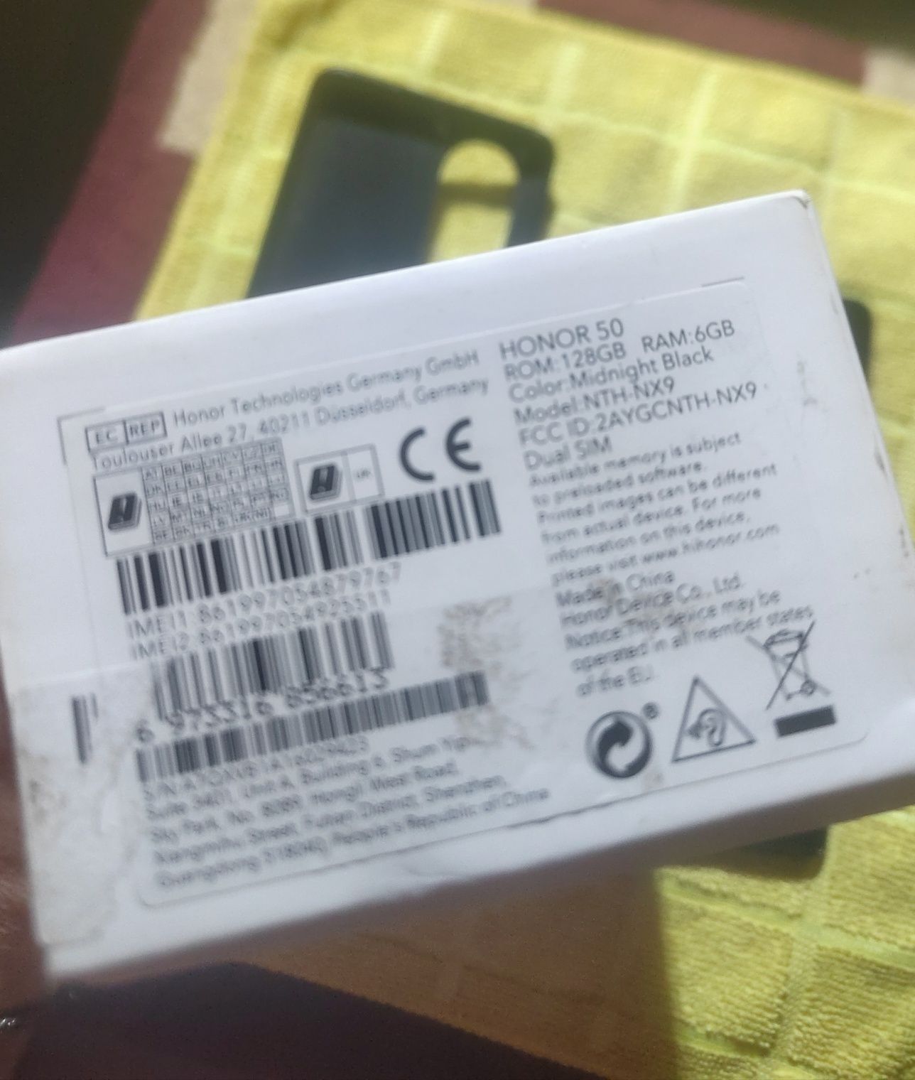 Huawei Honor 50  6+2/128 на запчасті чи відновлення