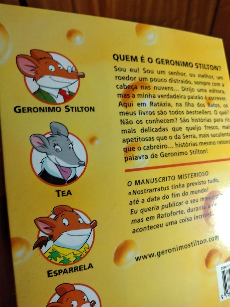 Livros Geronimo Stilton