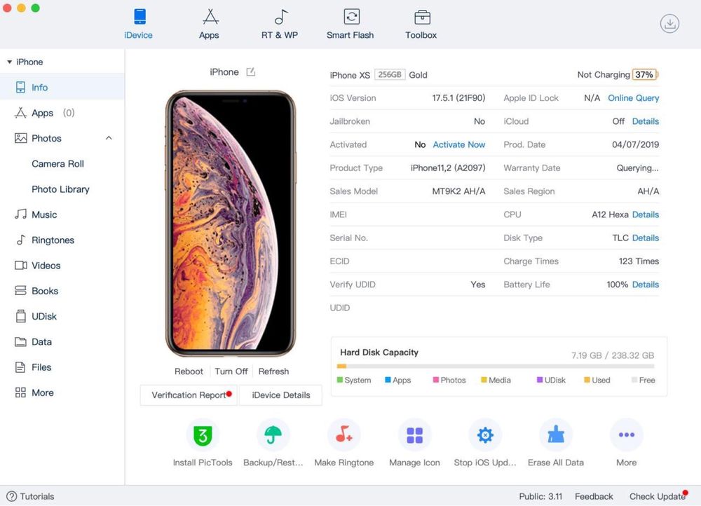 iPhone XS 256Gb б/у