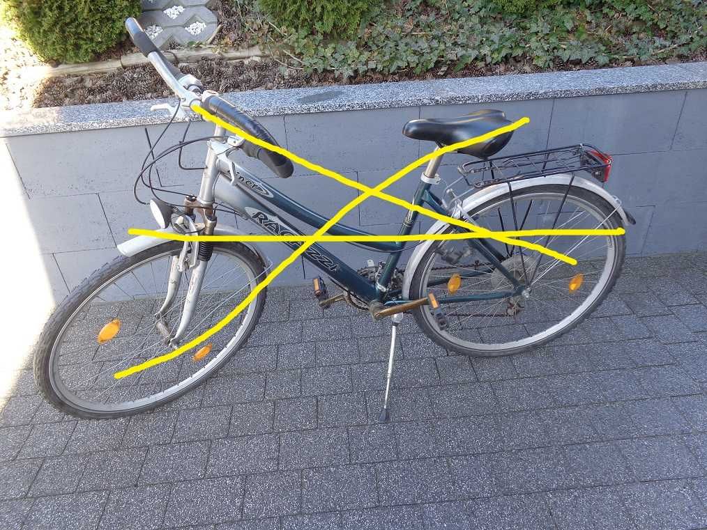 Rower damski trekkingowy Ragazzi Liner 28"