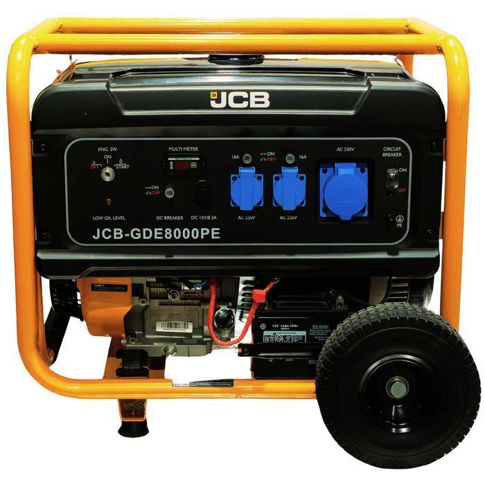JCB Tools Agregat prądotwórczy jednofazowy 7.9kW (AVR) Generator prądu