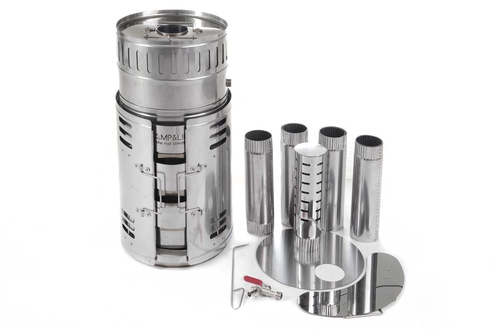 Мобильная походная баня Cube Panorama