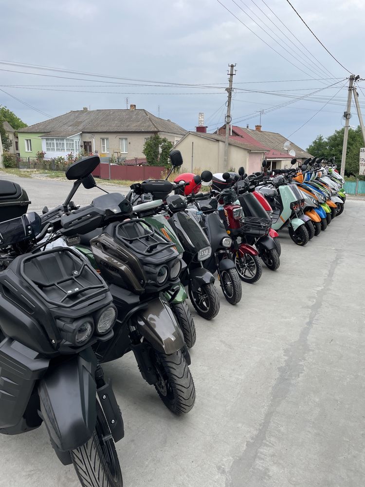Доставка безкоштовна електроскутер 1500w Їdemo corso Fada