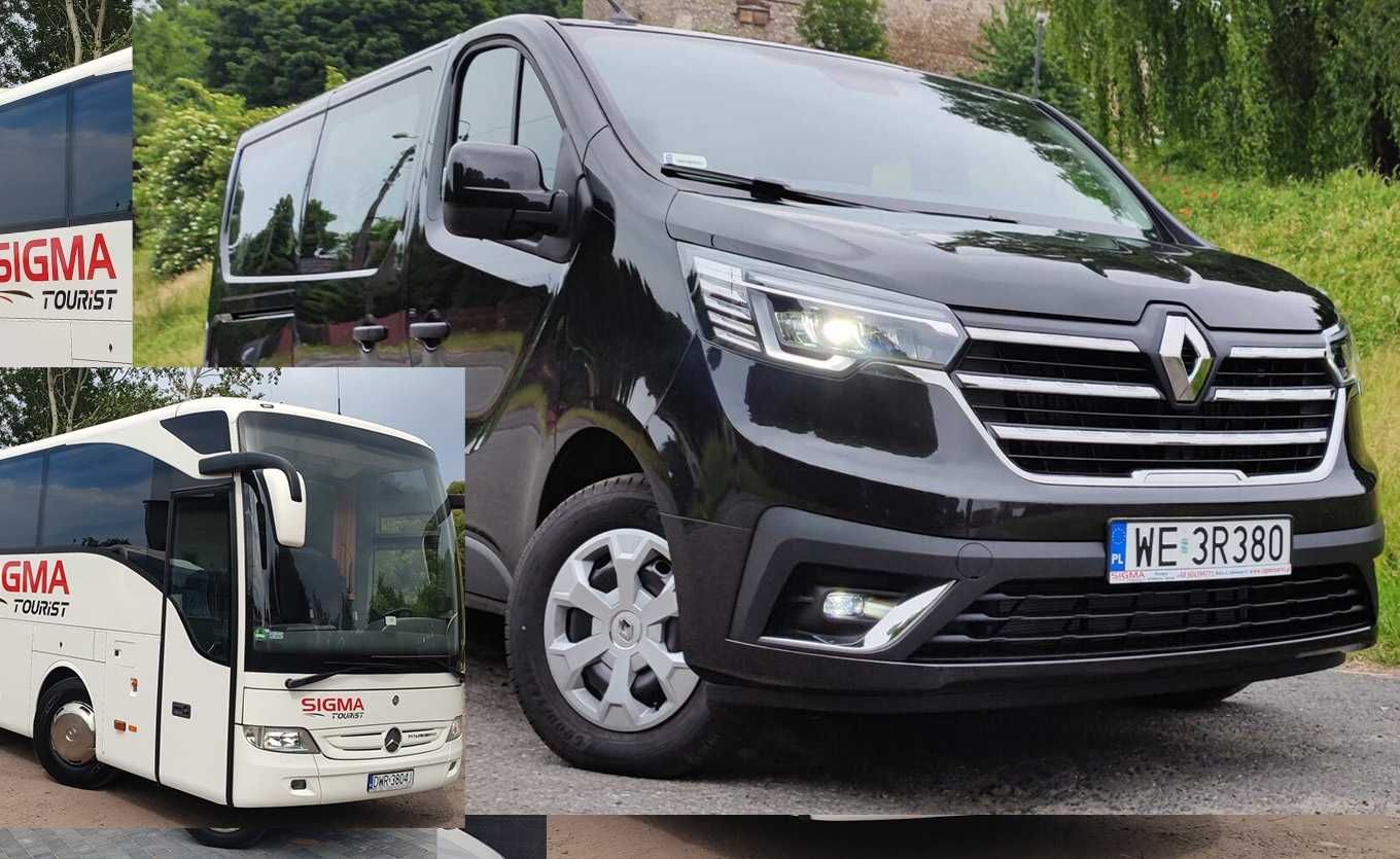 Wynajem autokarów busów autokar bus Katowice przewóz pracowników osób