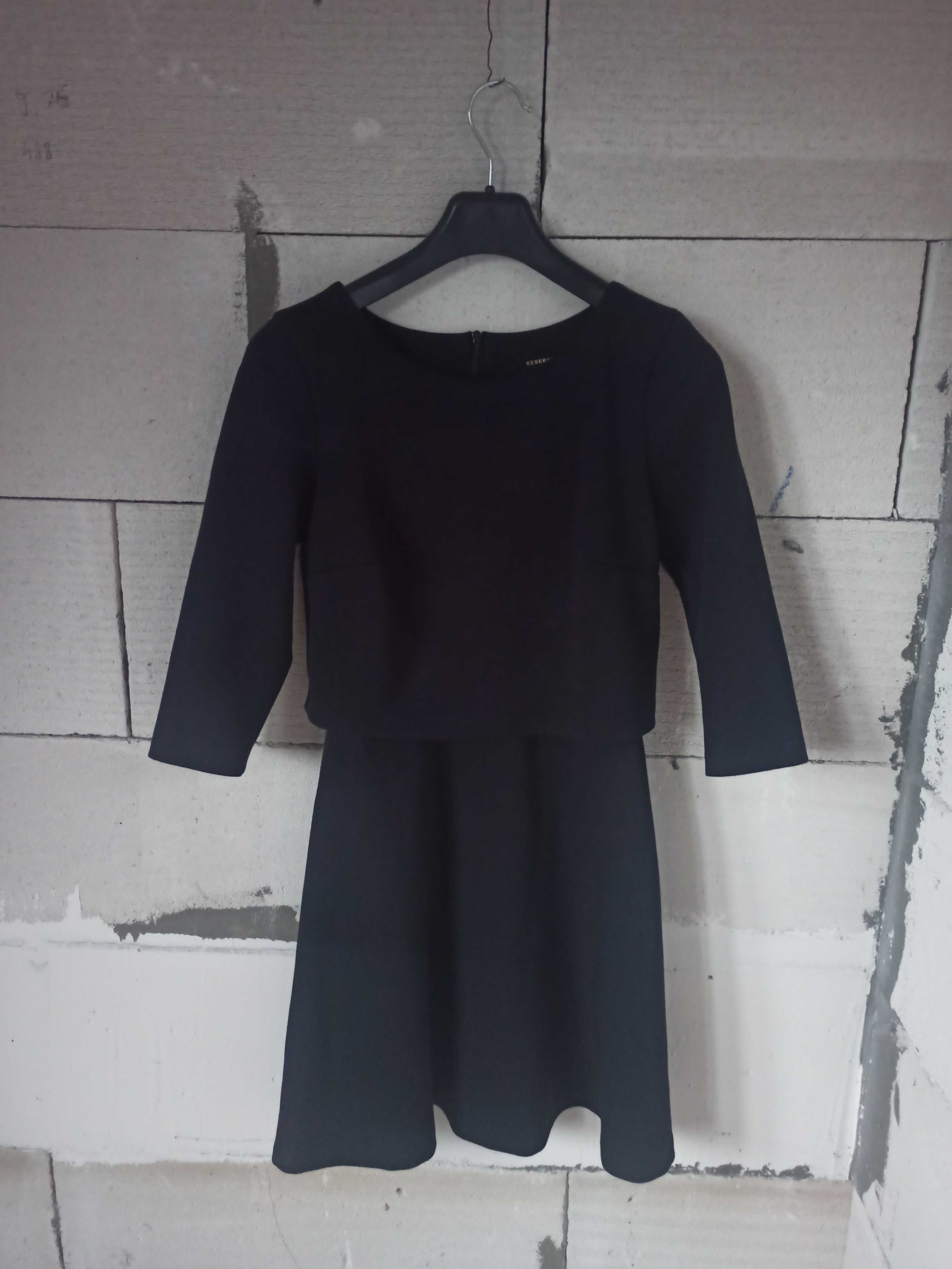 Sukienka mała czarna, Reserved, stan bdb