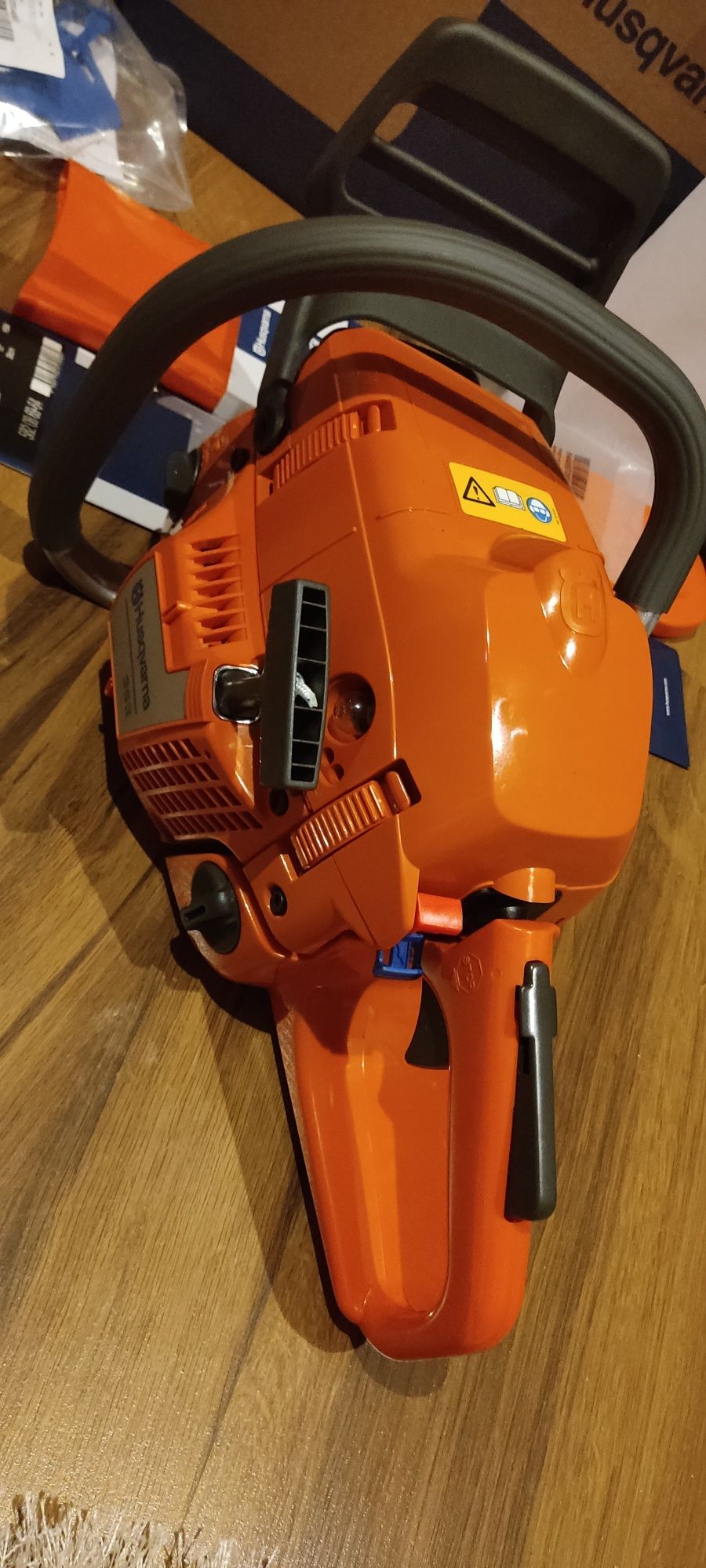 Pilarka piła łańcuchowa spalinowa Husqvarna 353 nowa, nieużywana