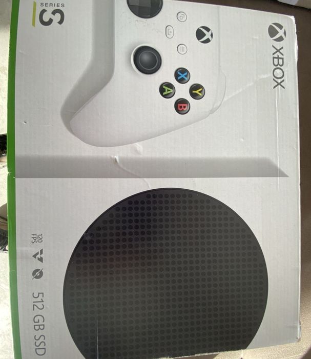 Xbox series s, pad, okablowanie, pudelko