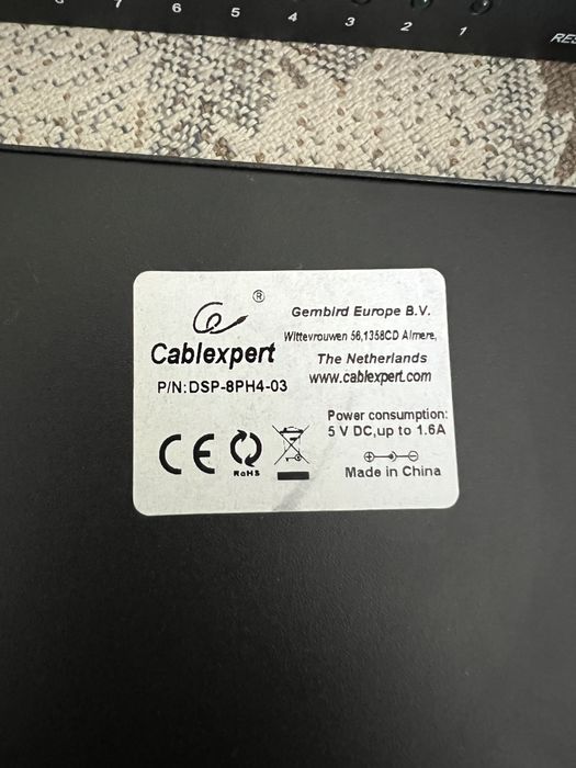 Разветвитель Cablexpert (DSP-8PH4-03) HDMI сигнала