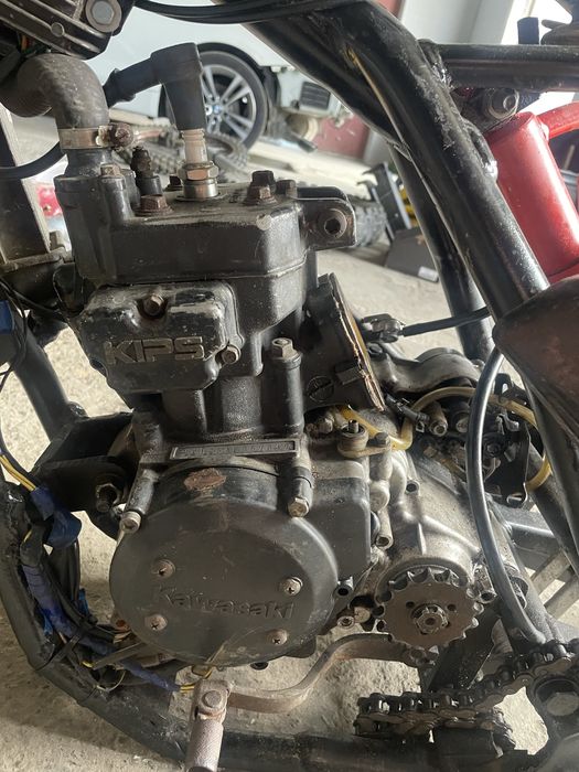 Двигун мотор kawasaki kmx 125 2т водяне охолодження