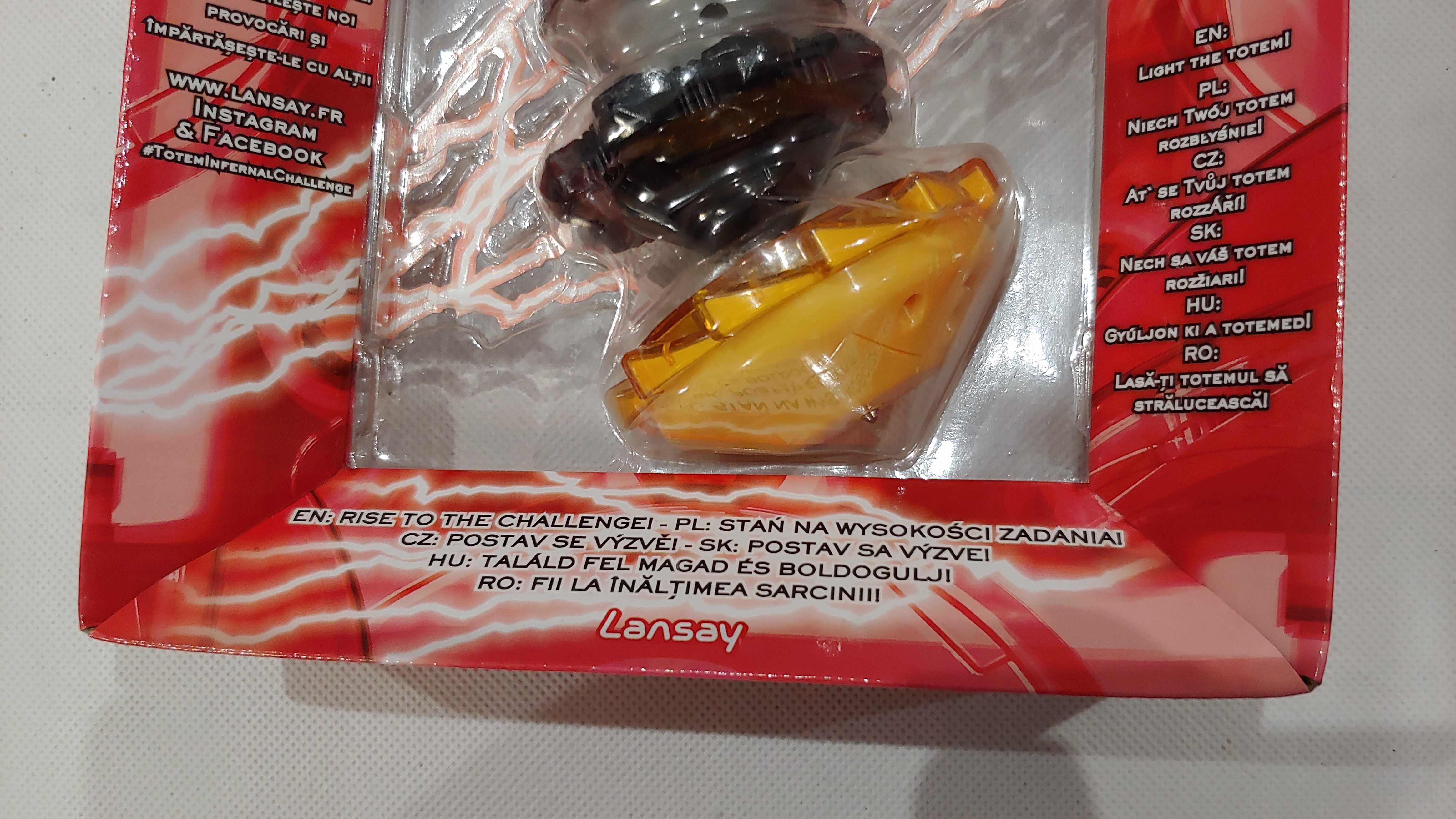 Gra zręcznościowa Totem Power - Elektroniczne Pierścienie TM Toys