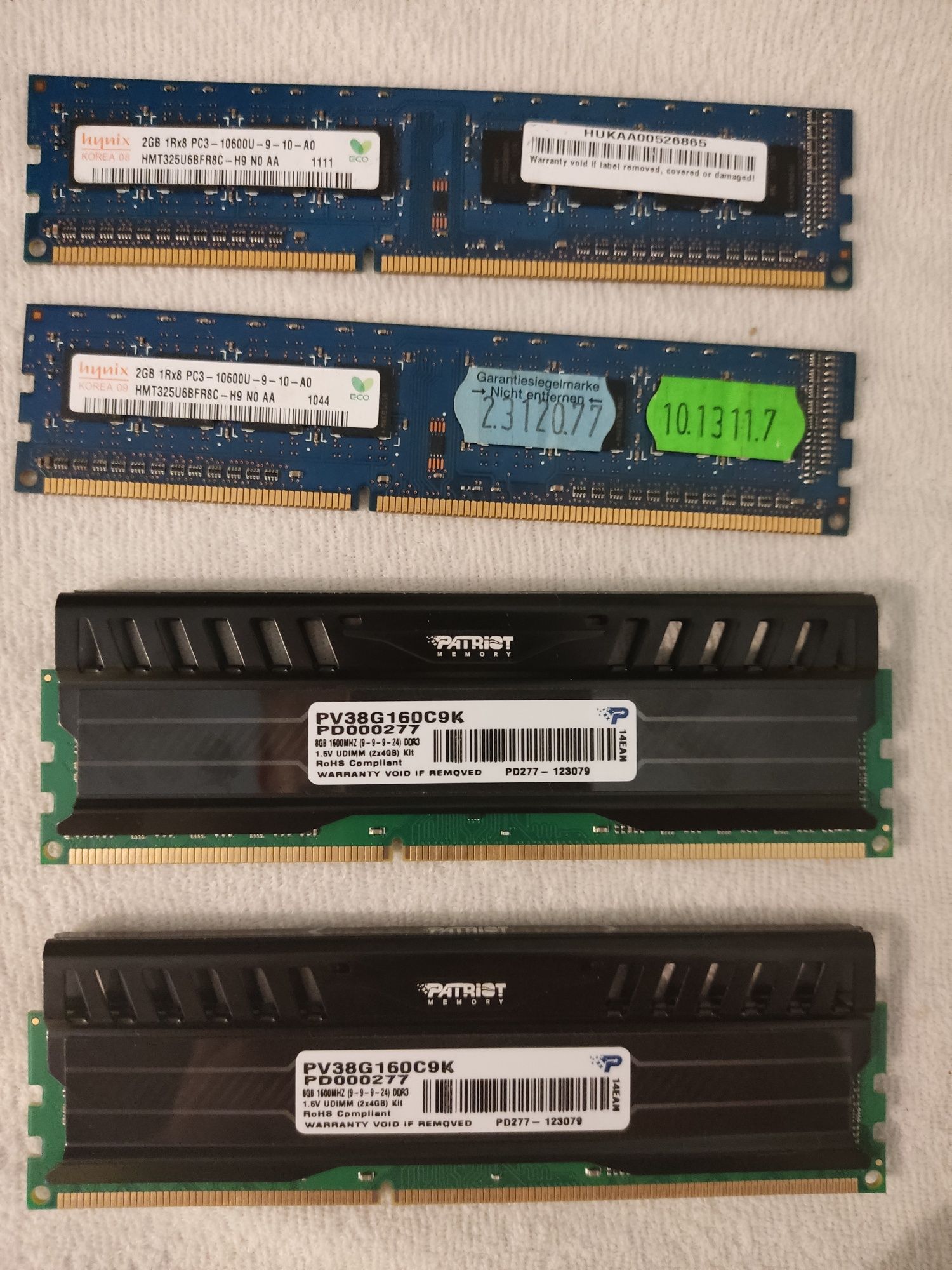 Pamięć RAM DDR3 Viper Patriot 2x4GB