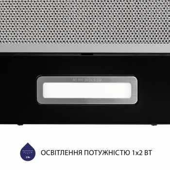 Вытяжка телескопическая Minola HTL 514 BL LED (черный 50 и 60см.)