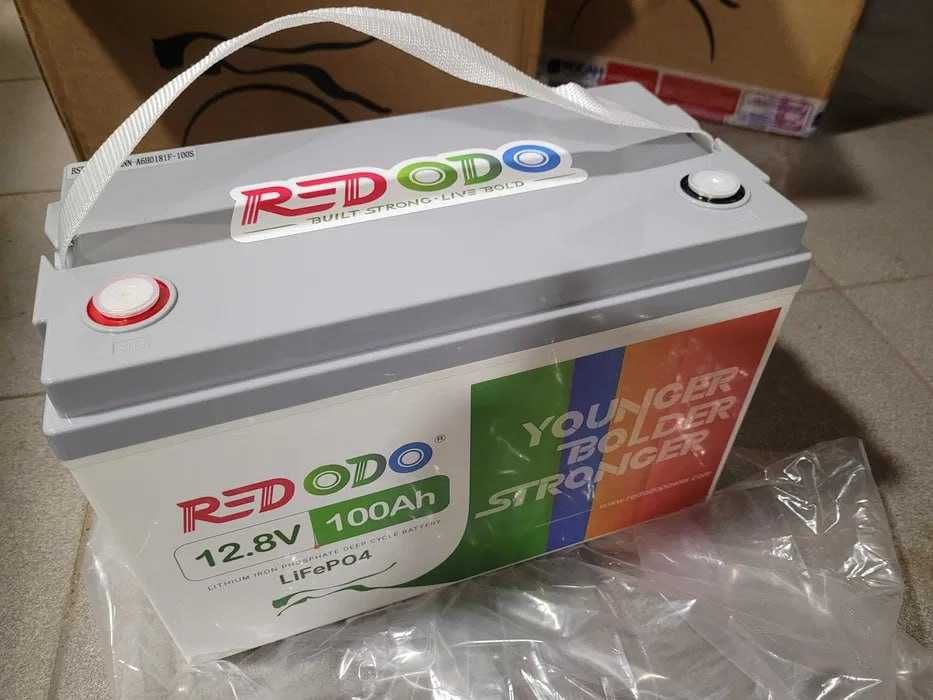 Акумулятори на 100А 12.8V Lifepo4, Redodo, Ecoworhy, Ingeosolly