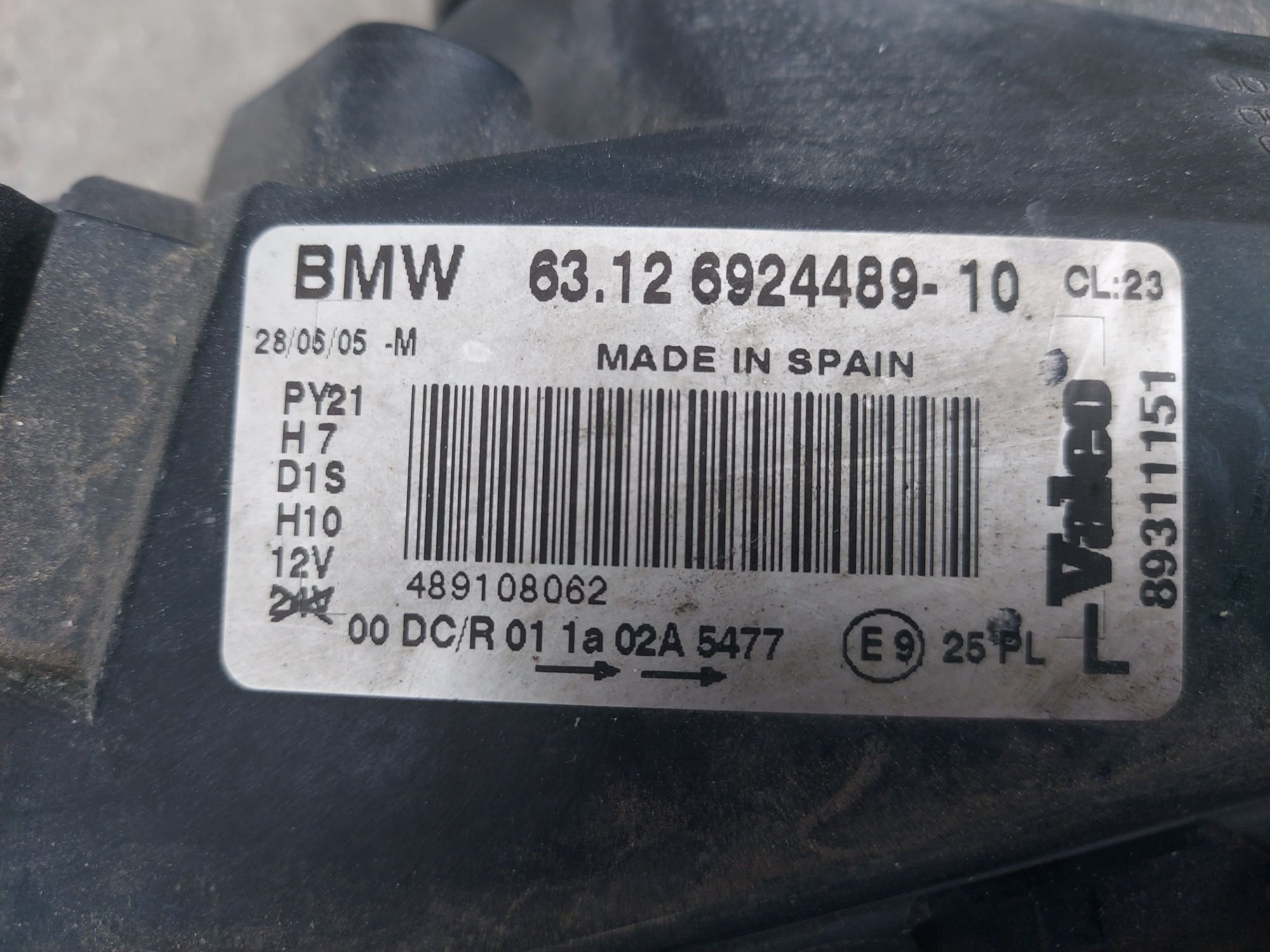 Lampa reflektor BMW E81 E82 E87 E88 xenon lewa EUROPA orginał