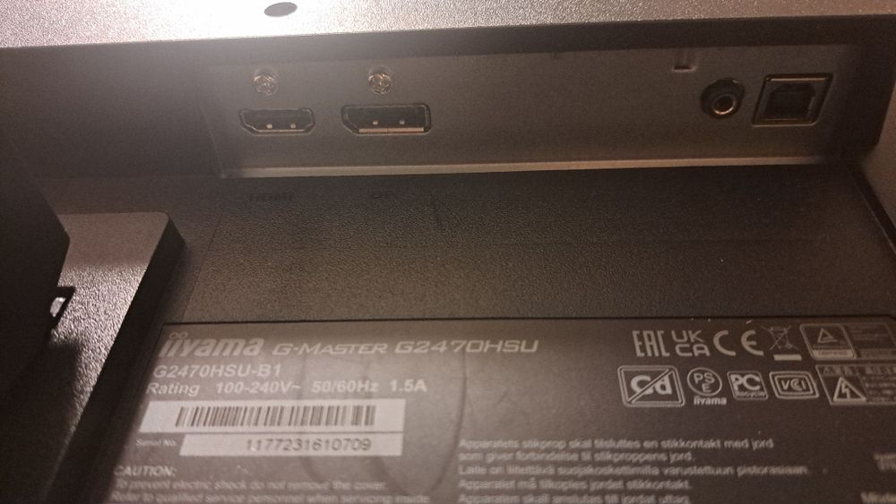 Monitor 165 hz, full hd