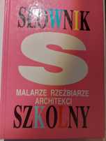 Słownik szkolny malarze rzeźbiarze architekci