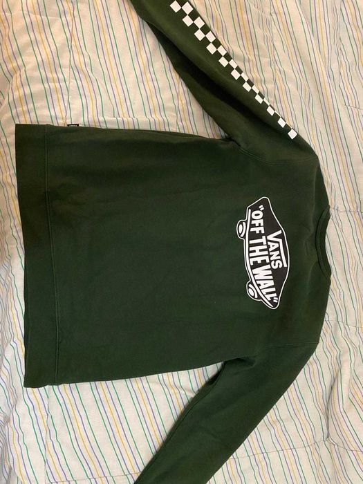 Pullover verde Vans