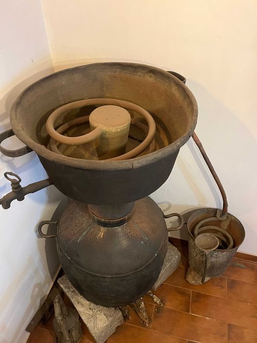 Alambique ou Alquitarra em cobre