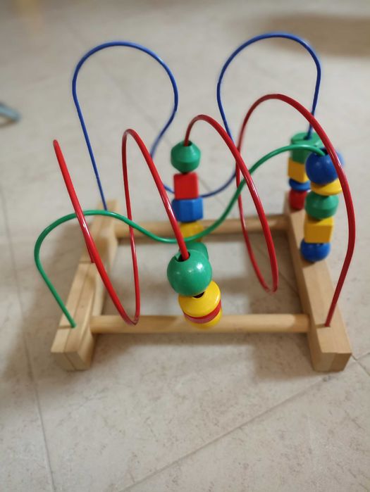 Jogo didático em madeira IKEA