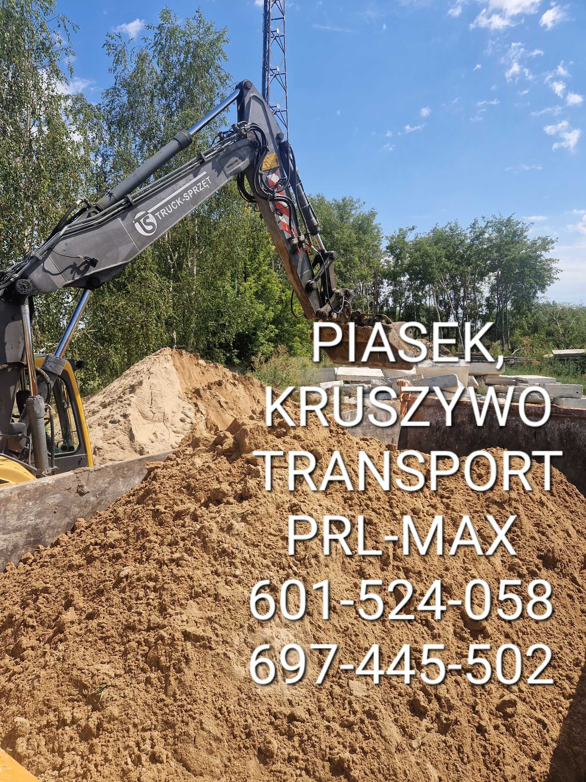 Niwelacja terenu rownanie spychem piach piasek ziemia koparka wywrotka
