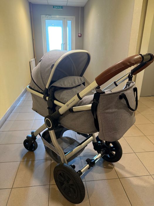 Коляска+автокрісло Kinderkraft Veo (зима-літо)в чудовому стані