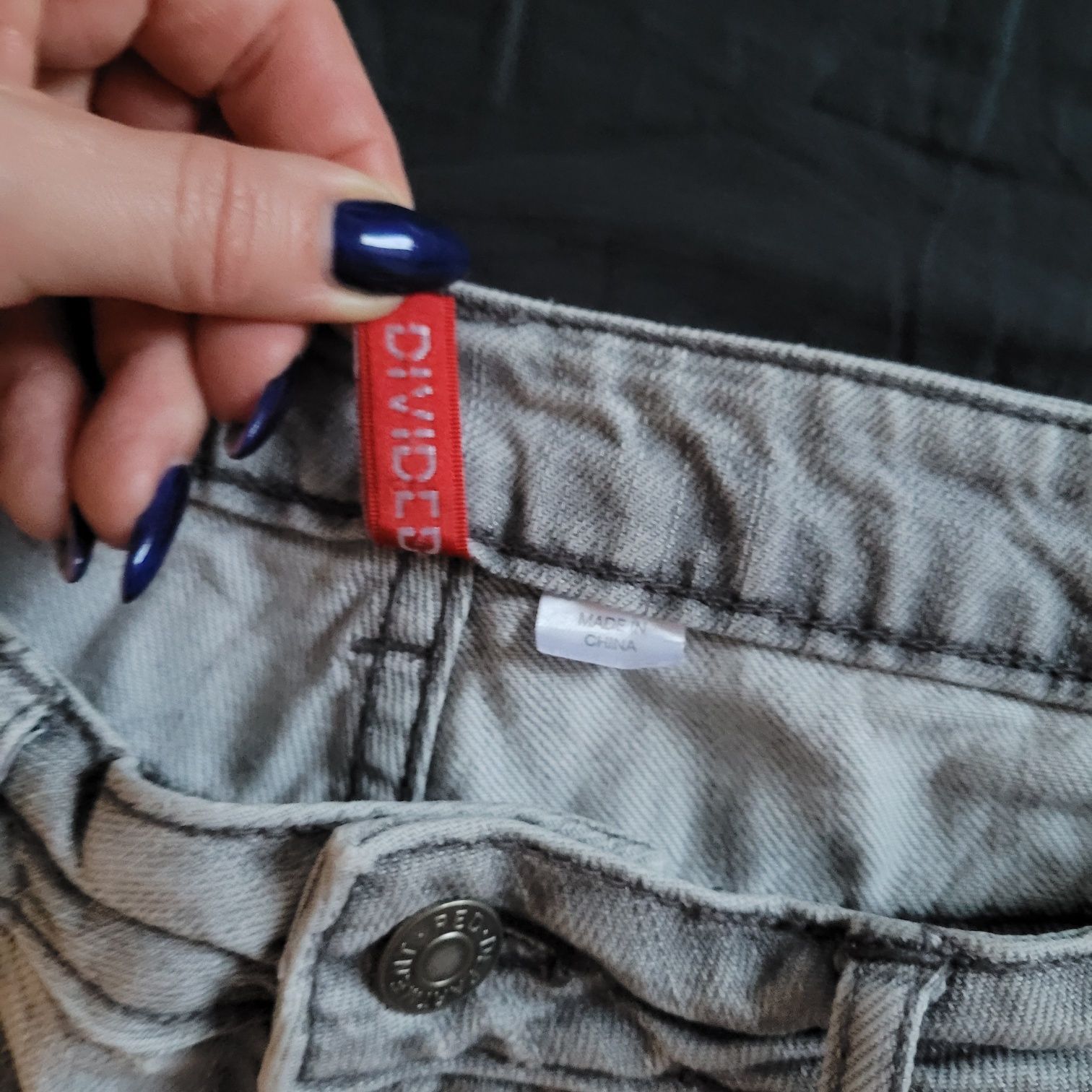 H&M jeansowe szorty roM 38
