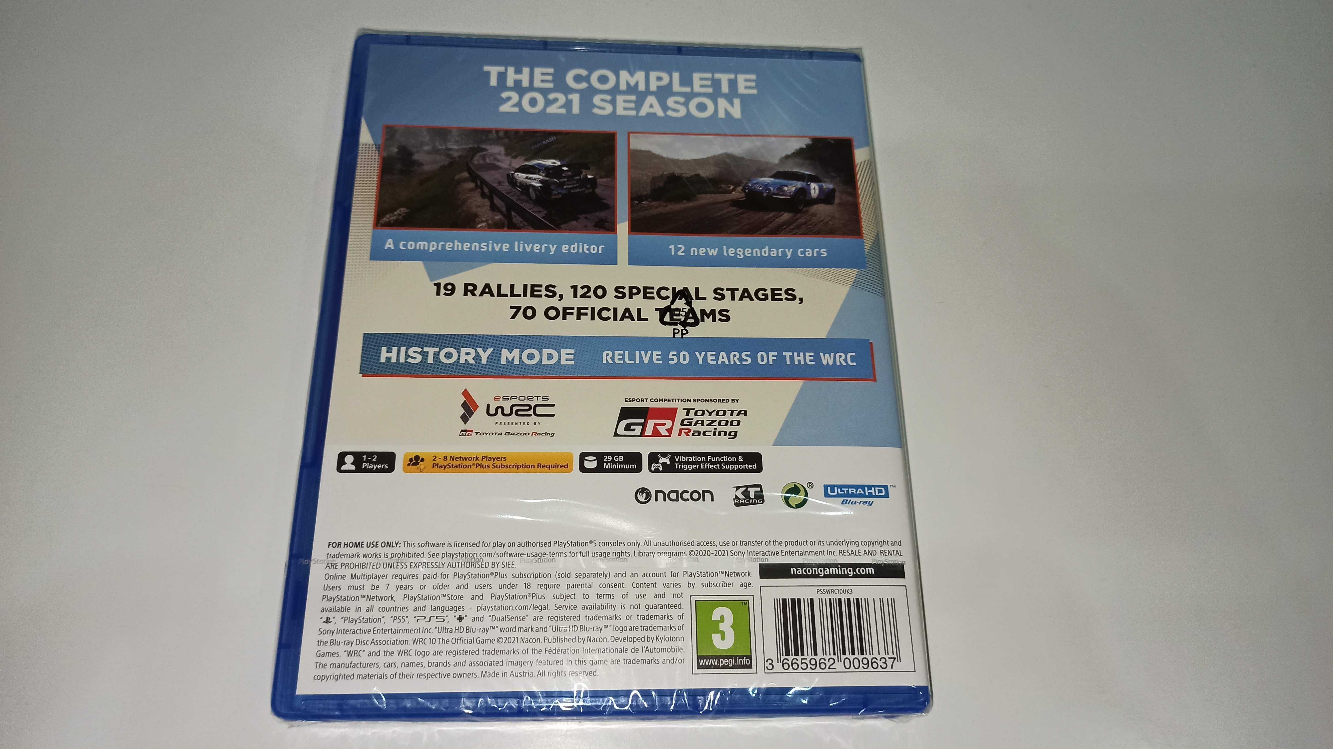 ps5 WRC 10 PL po polsku wyścigi rajdy WRC super gra NOWA! v6