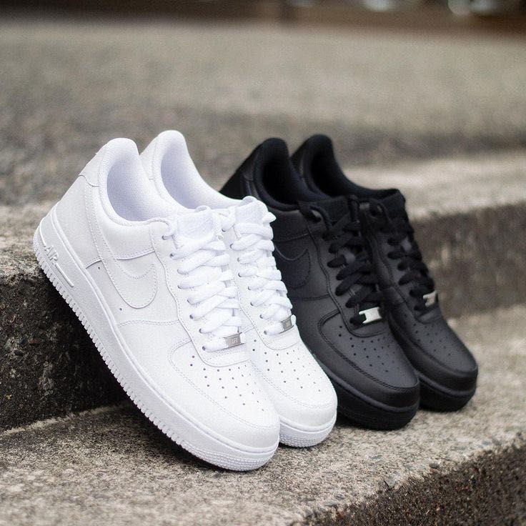 Air forcé one brancas e pretas