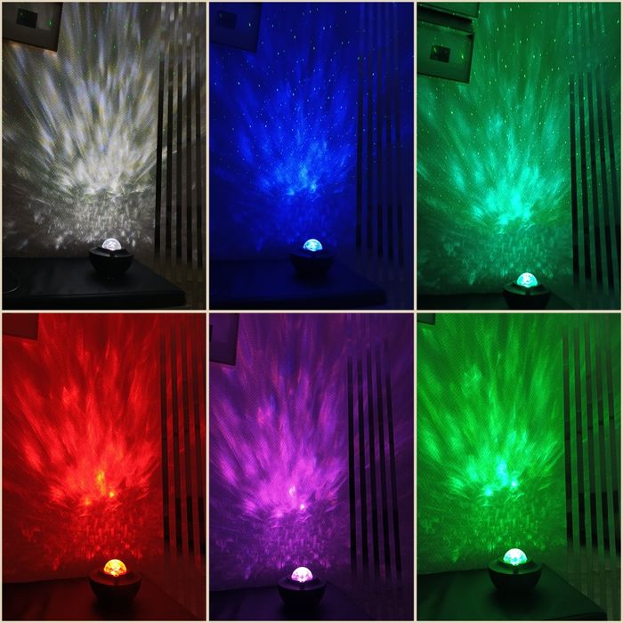 Колонка нічник-проектор світильник