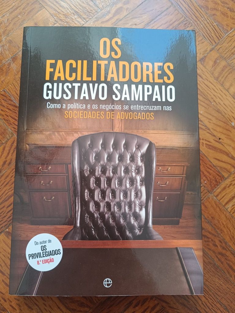 Livro "Os facilitadores" de Gustavo Sampaio