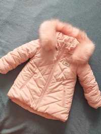 Куртка зимова для дівчинки 1.5 роки