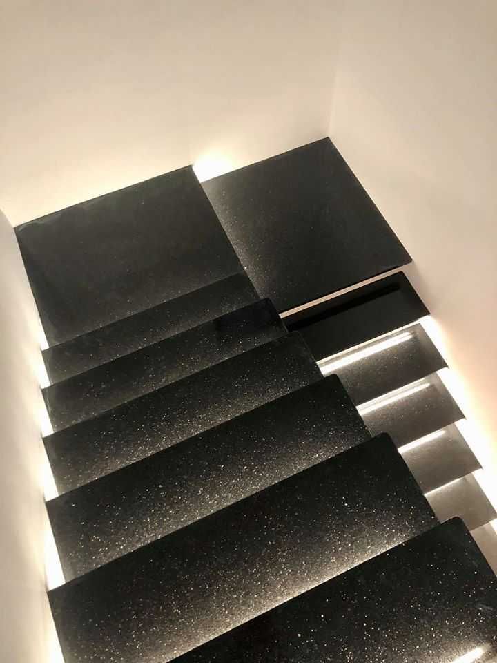 Granit Star/Black Galaxy – trwały i elegancki na schody, parapety