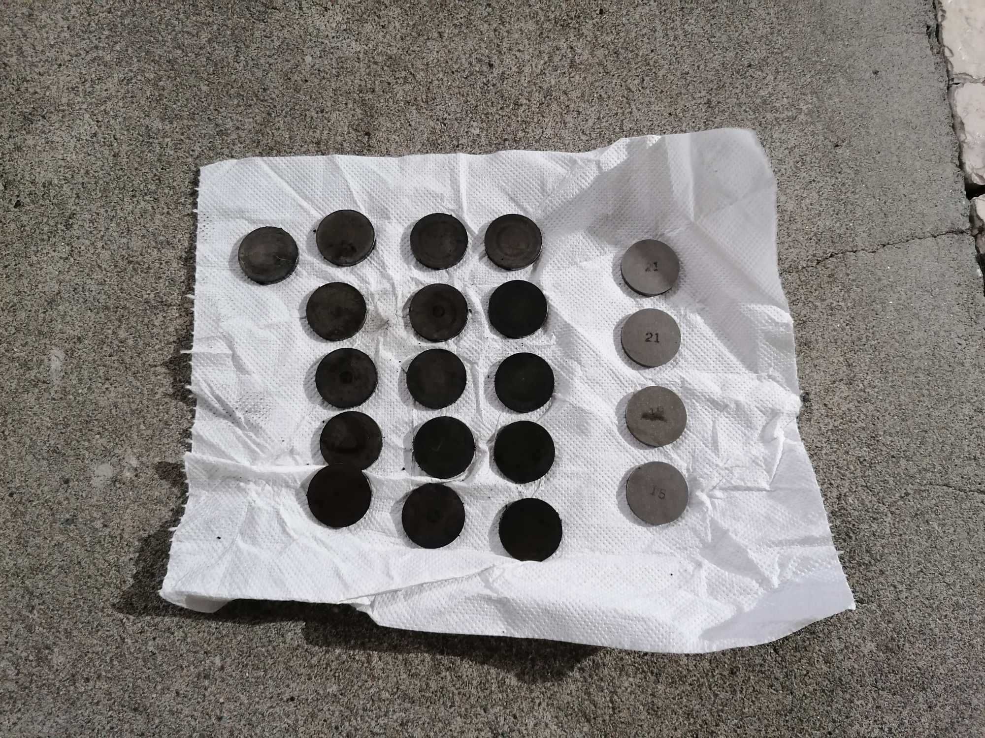 Pastilhas de afinação de válvulas - TOYOTA