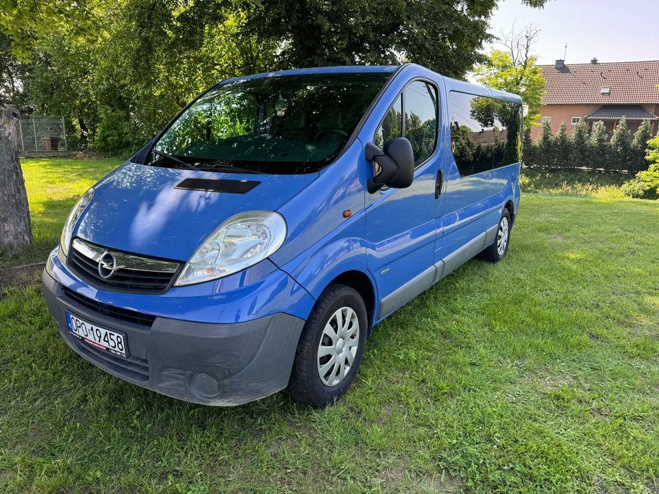 Opel Vivaro 9 osobowy long 2.0 115KM , 2xklima, 2xogrzewanie nawiewy