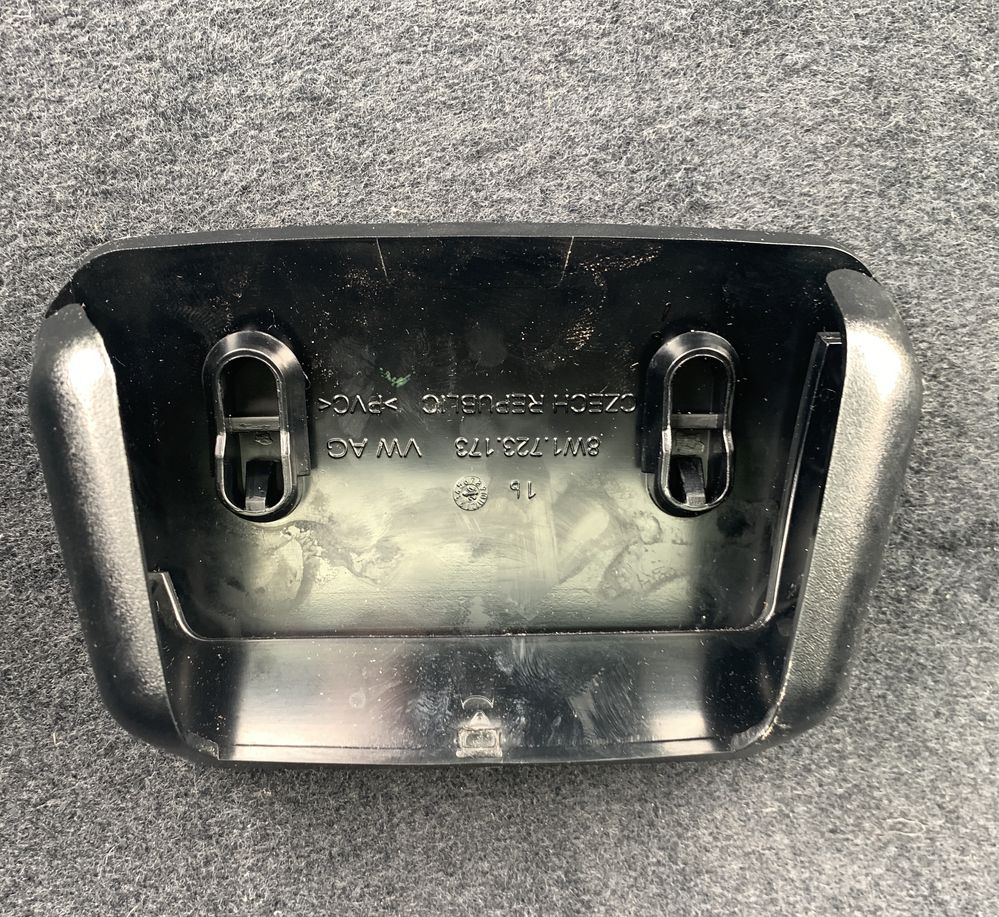 Audi Q5, Q7, 2017+ Накладка педалі гальм та накладка ноги. Оригінал.