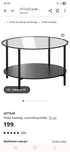 Stolik Ikea 75 cm