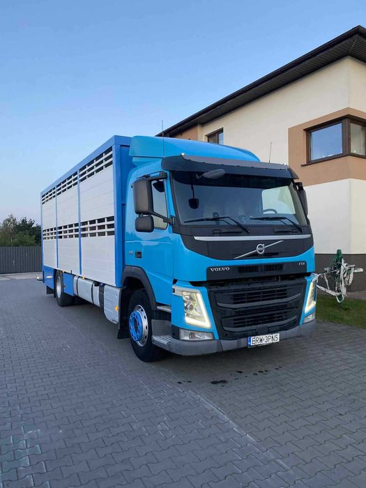 Volvo FM 410 do bydła żywca zwierząt zabudowa zaczep waga euro 6